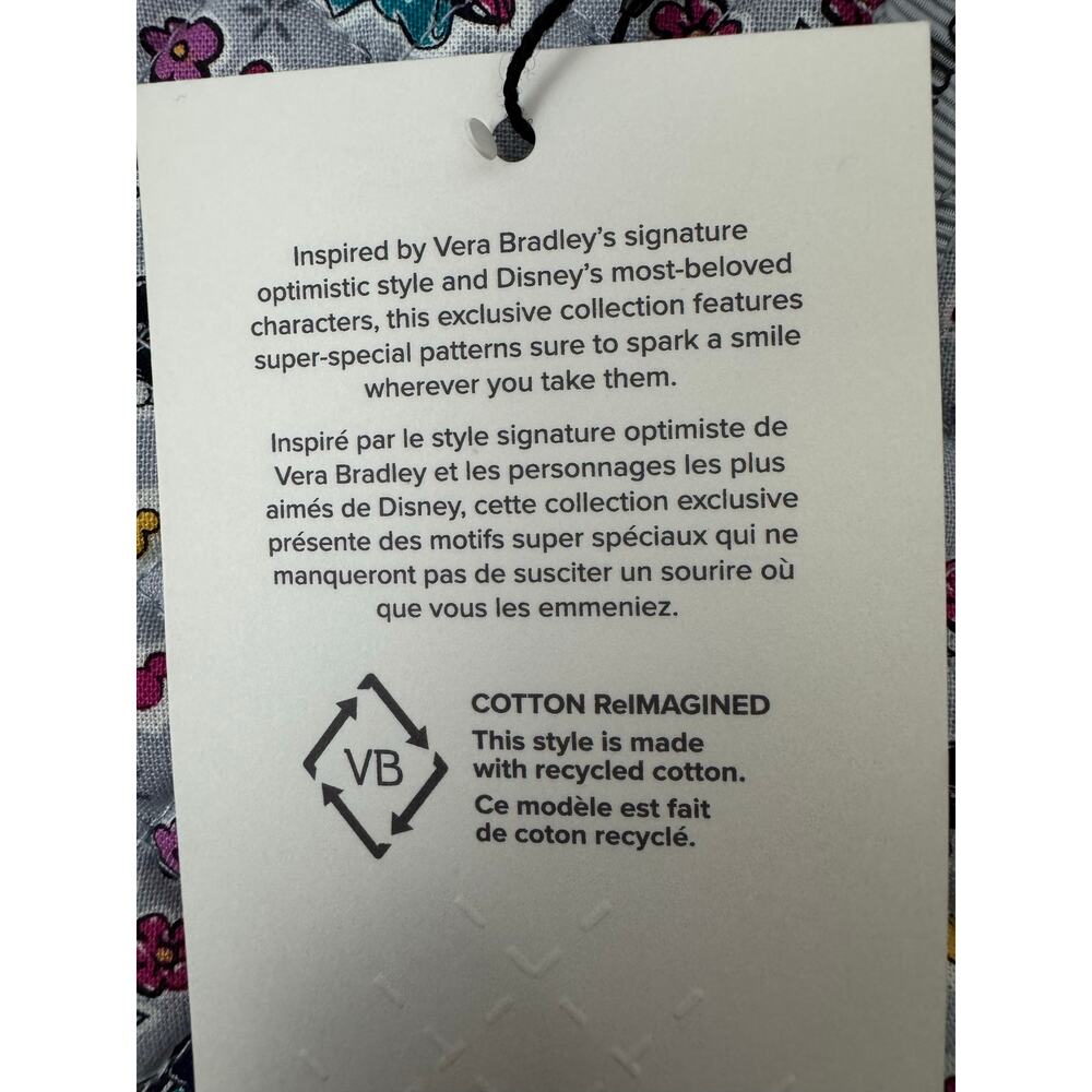Vera Bradley Disney Triple Zip Hipster Playful Figaro Crossbody Bag, NWT - Picture 8 of 9